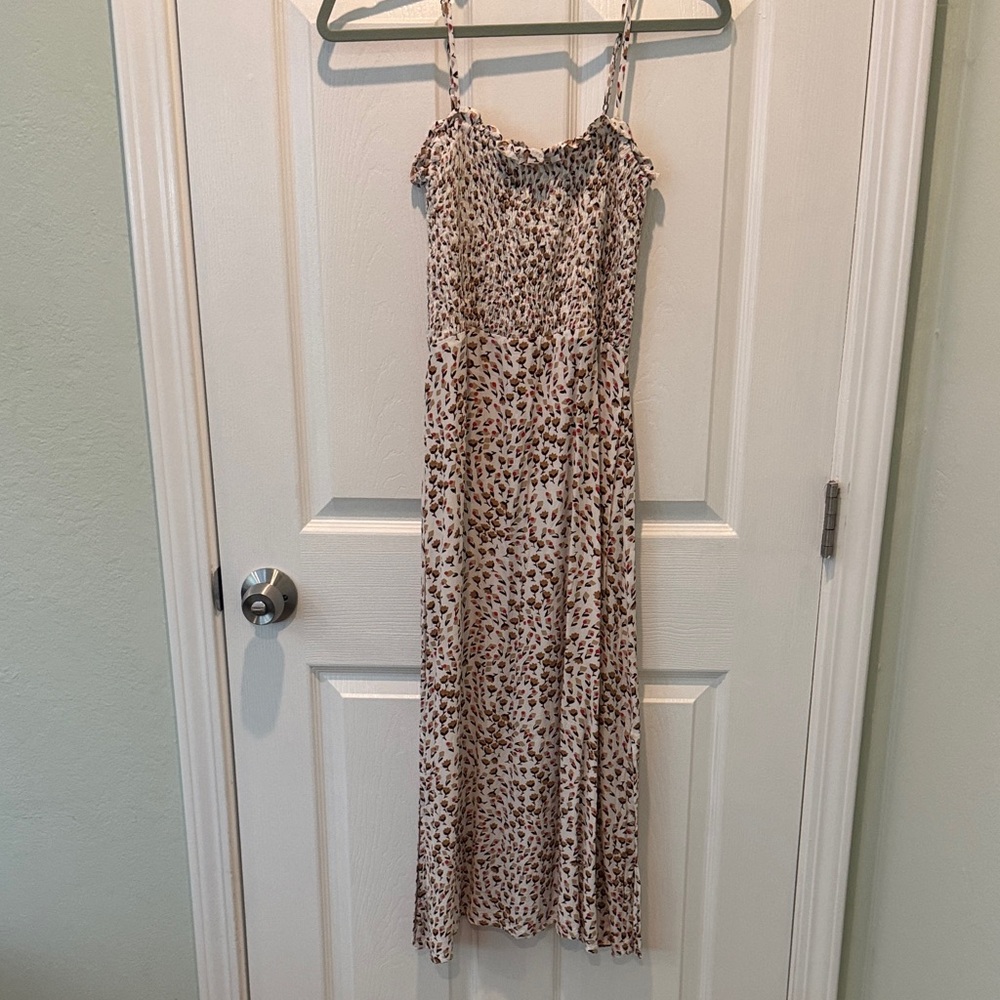 Faithfull the Brand Floral Print Maxi Dress